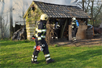 Prio 1 Brand Bijgebouw Lutkepost Buitenpost